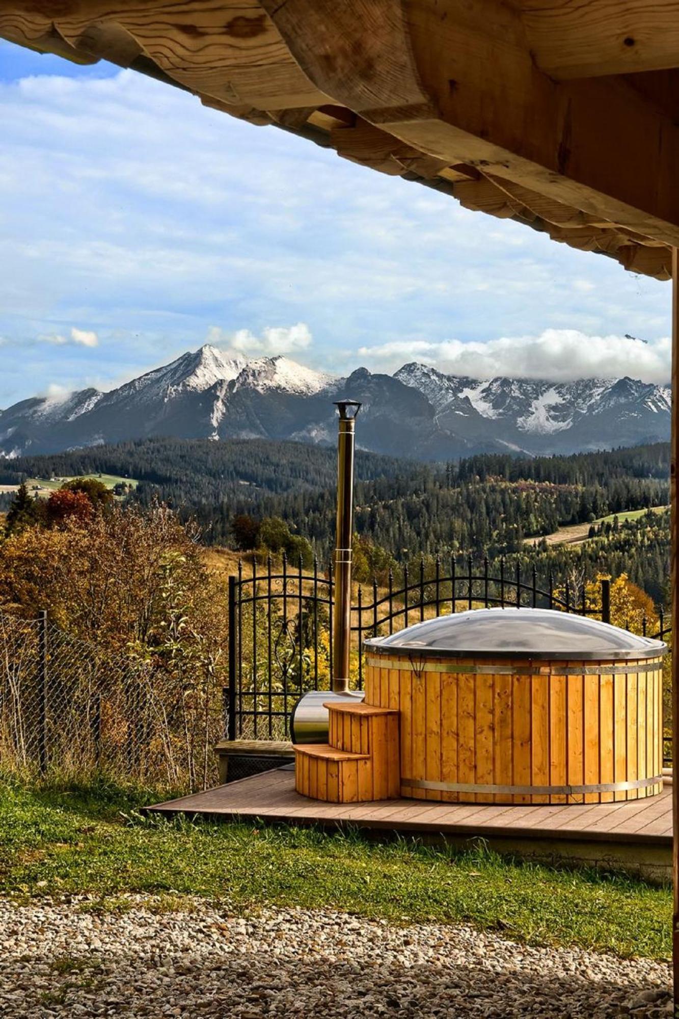 Domki Gliczarowski Z Jacuzzi & Sauna ซาโกปาเน ภายนอก รูปภาพ